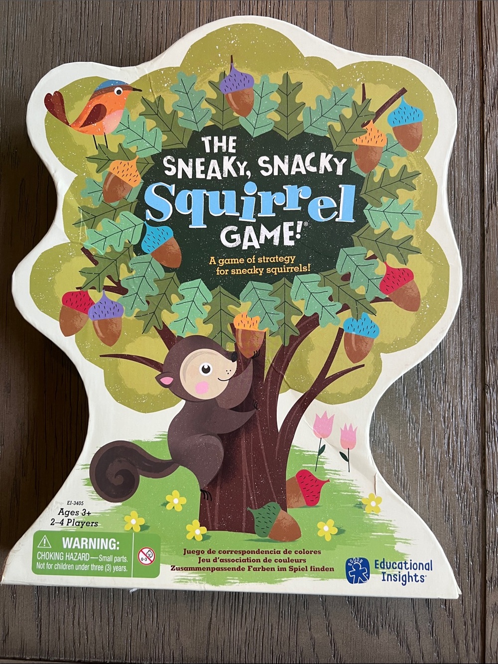 Sneaky, Snacky Squirrel Game